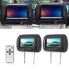 2pcs Headrest Monitor 7 Inch-Headrest DVD Player - Dual Portable DVD Player Car Headrest Video Players 7 in HD LCD Digital Screen Car MP5 Player view 2