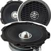2X Gravity Warzone WZ6G Series 6.5-Inch 1000 Watts Peak Power Handling Midrange Car Audio Loud Speaker + 2X Gravity WZ40TW 1200 Watts Peak Power Tweeters view 2