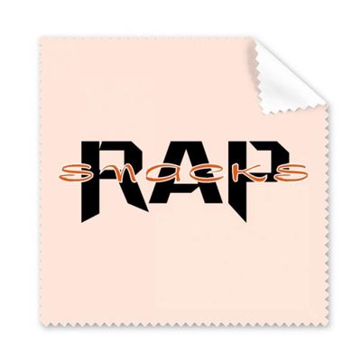 Hip Hop Culture Singing Art Cleaning Cloth Phone Screen Glasses Cleaner 5pcs