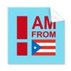 I Am from Puerto Rico Art Deco Gift Fashion Cleaning Cloth Phone Screen Glasses Cleaner 5pcs view 1