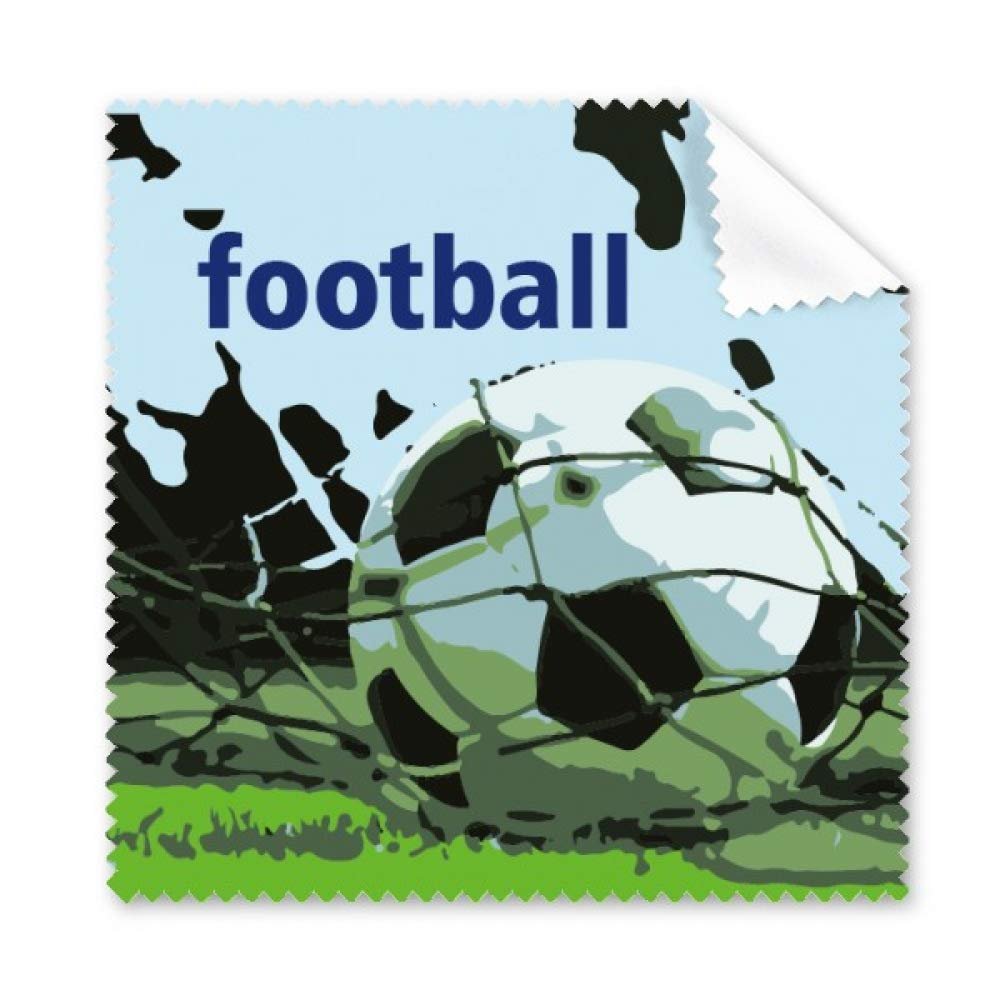 Football World First Movement Cleaning Cloth Phone Screen Glasses Cleaner 5pcs