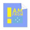 I Am from Micronesia Art Deco Gift Fashion Cleaning Cloth Phone Screen Glasses Cleaner 5pcs view 1