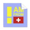I Am from Switzerland Art Deco Gift Fashion Cleaning Cloth Phone Screen Glasses Cleaner 5pcs view 1