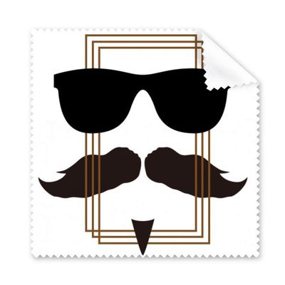 Geometric Square Stacked Face Cleaning Cloth Phone Screen Glasses Cleaner 5pcs