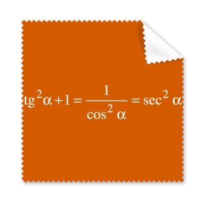 Mathematical Formula Expressions Computation Increased Cleaning Cloth Phone Screen Glasses Cleaner 5pcs