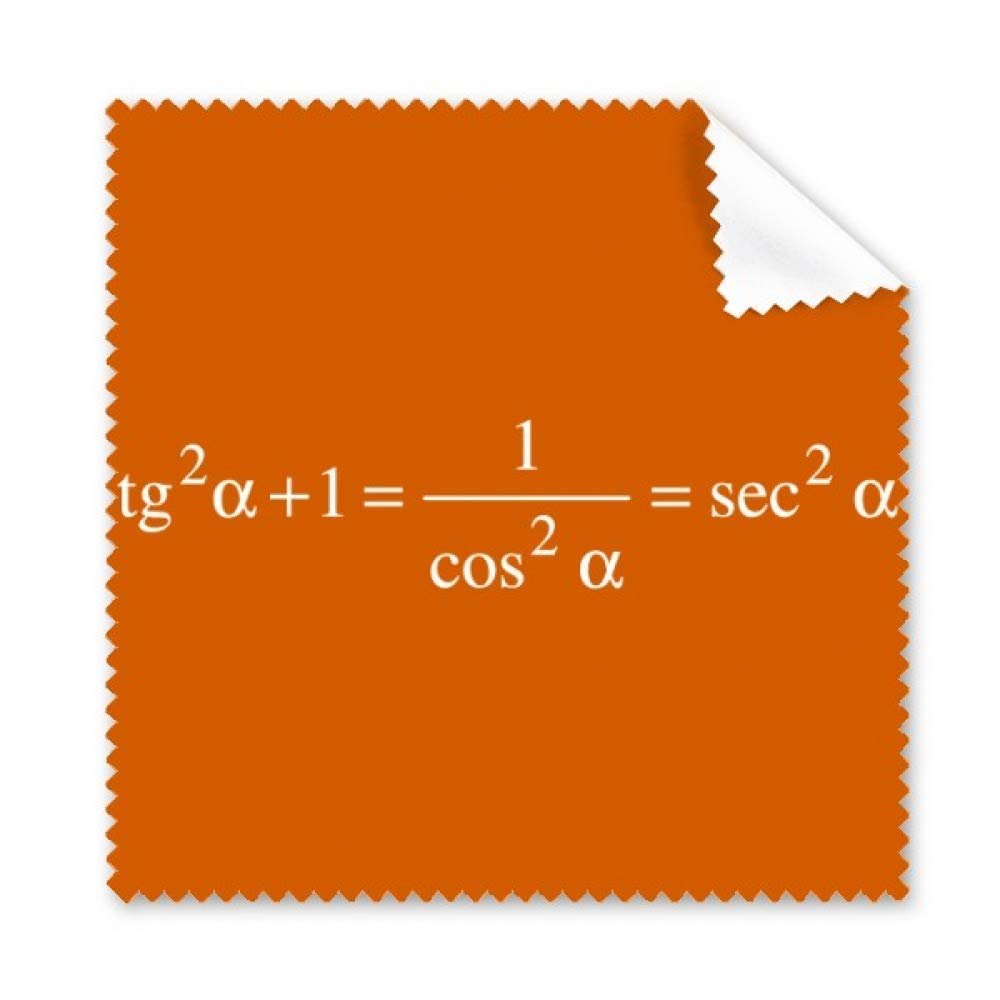 Mathematical Formula Expressions Computation Increased Cleaning Cloth Phone Screen Glasses Cleaner 5pcs