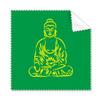 Green Golden Blessing Portrait Meditation Cleaning Cloth Phone Screen Glasses Cleaner 5pcs view 1