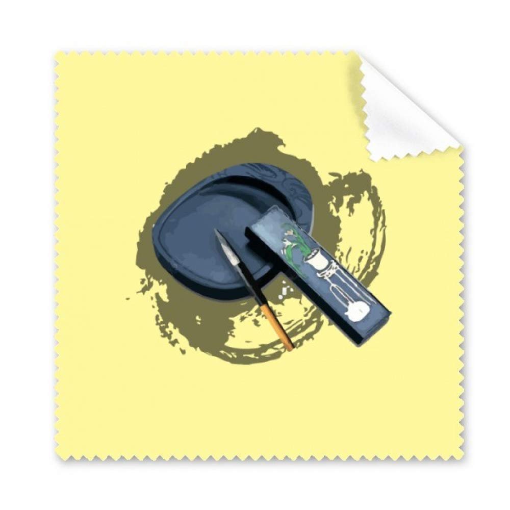 Literati Inheritance Stationery Outline Cleaning Cloth Phone Screen Glasses Cleaner 5pcs