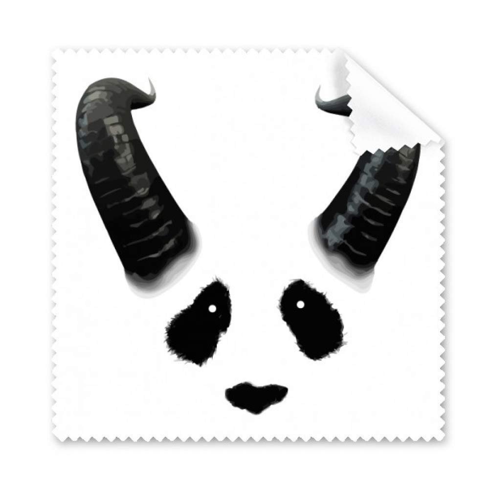 Ferocious Part Panda Horn Cleaning Cloth Phone Screen Glasses Cleaner 5pcs