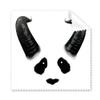 Ferocious Part Panda Horn Cleaning Cloth Phone Screen Glasses Cleaner 5pcs view 1