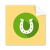 Green Round Horseshoe Logo Festival Cleaning Cloth Phone Screen Glasses Cleaner 5pcs view 1
