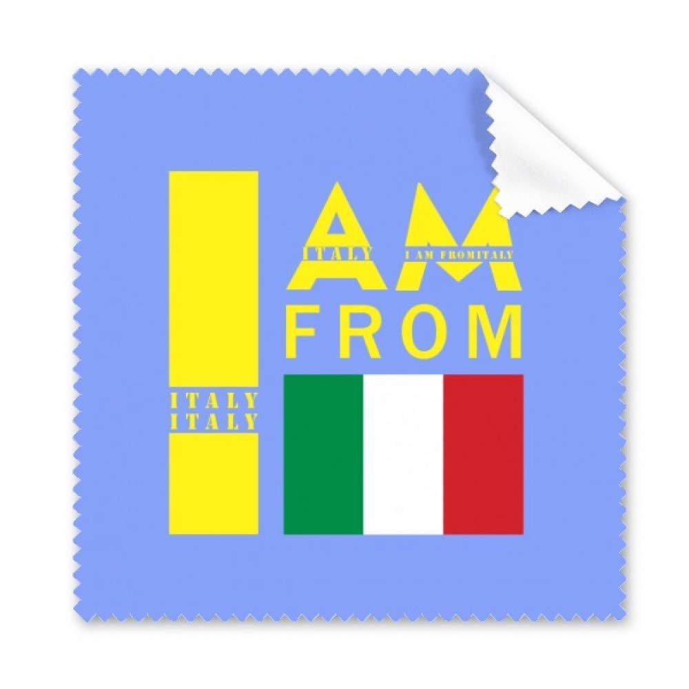 I Am from Italy Art Deco Gift Fashion Cleaning Cloth Phone Screen Glasses Cleaner 5pcs