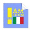 I Am from Italy Art Deco Gift Fashion Cleaning Cloth Phone Screen Glasses Cleaner 5pcs view 1