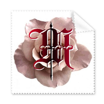 Flower Alphabet Gothic Blood Cleaning Cloth Phone Screen Glasses Cleaner 5pcs