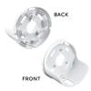 Bangcheer - Cable Organizer for Whole WiFi Booster, Home WiFi Mesh System for Tp Link Deco x20 and x60, Easy-to-Install Wall Mounted Holder for Booster, White, Pack of 3 view 4