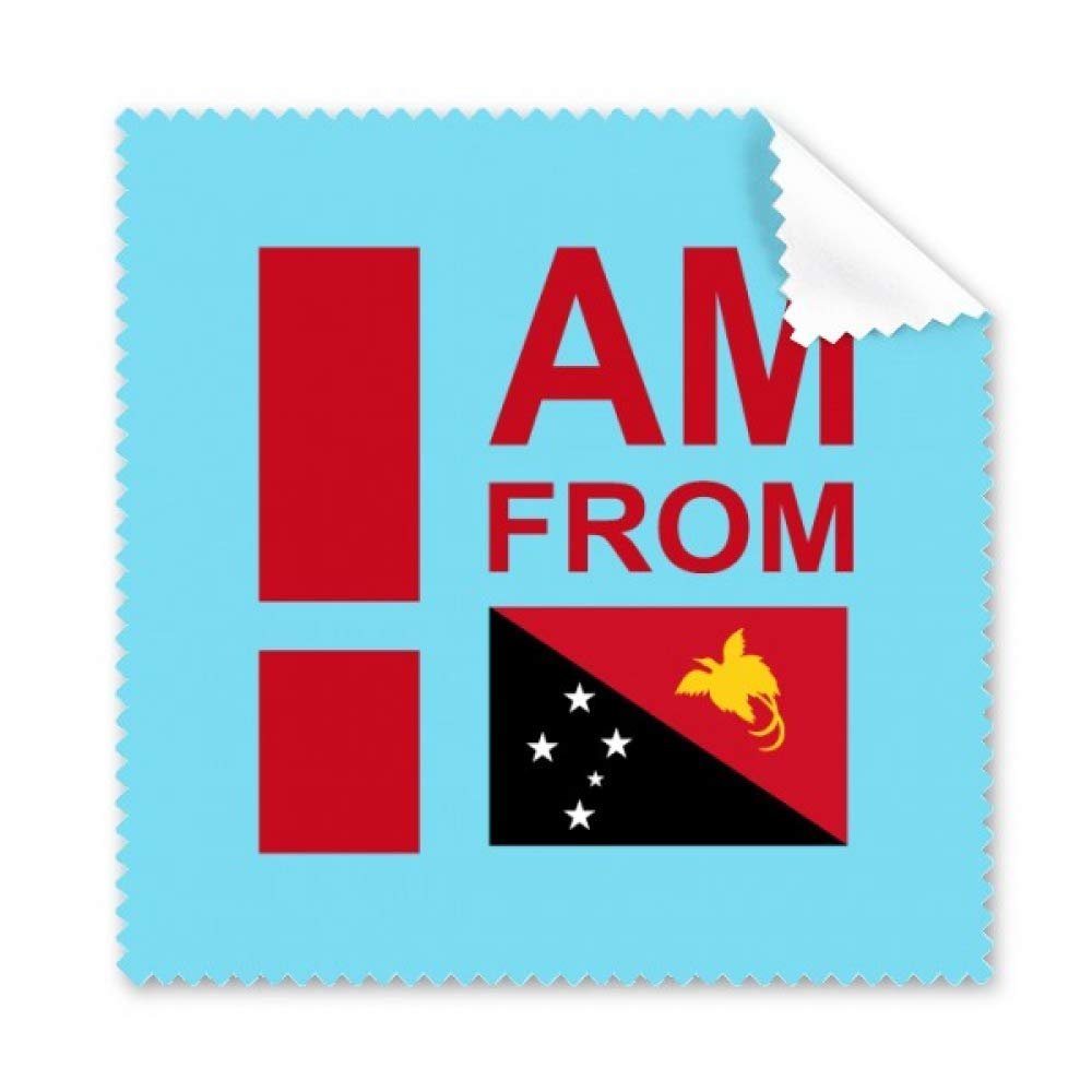 I Am from Papua New Guinea Cleaning Cloth Phone Screen Glasses Cleaner 5pcs