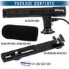 Ultimaxx Professional Accessory Kit for Sony HXR-mc2500,HXR-mc2500E, HXR-mc2000, MC1500E Shoulder Mount AVCHD Camcorders; Includes: Shotgun Mic, SanDisk Ultra 64GB Memory Card, and More view 3