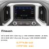 Moonlinks GMC Screen Protector for 2014-2021 GMC Sierra/Canyon Chevy Silverado/Colorado, 9H hardness Anti Glare Scratch Fingerprint Tempered Glass Center 8-Inch Screen Protector view 3