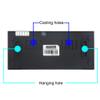 8 Port Gigabit SwitchUnmanaged 10/100/1000Mbps Network Hub Ethernet Splitter,Plug and Play,Quiet Fanless,for Office and Home Entertainment. view 4