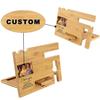 awofer Valentine's Day Gift for Him - Custom Wood Phone Docking Station for Men Personalized - Gifts for Anniversary Husband Boyfriend - Birthday Idea for Dad, Son, Grandpa, Uncle view 3