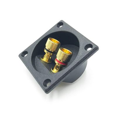 RTYUBV 2 Way Speaker Box Terminal Cup DIY Home Car Stereo Screw Cup Connectors Subwoofer Plugs Terminal Binding Post