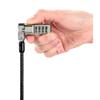 Kensington Universal 3-in-1 Combination Laptop Lock, Computer Security Locking Cable - Resettable Version (K62316WW), Black view 2