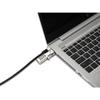 Kensington Universal 3-in-1 Combination Laptop Lock, Computer Security Locking Cable - Resettable Version (K62316WW), Black view 4