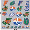 Florida Gators Vinyl Decals Super Combo Pack Car Truck Phone UF Stickers Pell Shield Gator Head FBA view 1