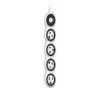 360 Electrical PowerCurve Power Strip, Extension Cord with Multiple Outlets, 4 Rotating Outlets, Outlet Extender 4 ft, Surge Protector Power Strip, White view 2