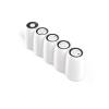 360 Electrical PowerCurve Power Strip, Extension Cord with Multiple Outlets, 4 Rotating Outlets, Outlet Extender 4 ft, Surge Protector Power Strip, White view 3