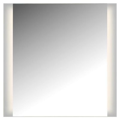 Cal Lighting LM2WG-C3636 Transitional LED Mirror from Glow Mirror Collection in Chrome Finish, 2.00 inches