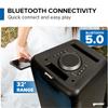 Gemini Bluetooth Speaker with LED Light Show, Dual 8" Woofers, Mic & Guitar Inputs, TWS Pairing, USB/FM/Bluetooth Playback, 16 Hr Battery, Remote Control  Perfect for Parties & Events (GLS-880) view 3