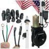 Audiotek Waterproof Universal Electric Power Automatic Antenna Car SUV AM FM Radio Mast Aerial 12V Made with Stainless Steel Built-in Imported Micro Relays, 3C-2V Coaxial Cable view 1