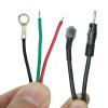 Audiotek Waterproof Universal Electric Power Automatic Antenna Car SUV AM FM Radio Mast Aerial 12V Made with Stainless Steel Built-in Imported Micro Relays, 3C-2V Coaxial Cable view 2