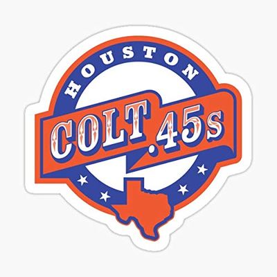 Houston Colt .45's Sticker - Sticker - DIe Cut Vinyl - Bright Print Sticker