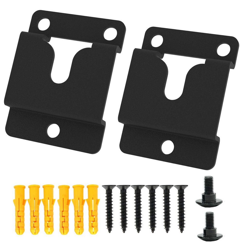 Pbxifge Sound Bar Wall Mount Brackets for Vizio Soundbar Wall Mounted Holders S3820W-C0 SB3851-C0 SB4051-D5 S5430W-C2 SB3651-E6 S2920W-C0 Mounting Bracket Kit with Screws