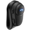 GDM REBEL Retro Motorcycle Helmet with Bluetooth Headset (Vintage Matte Black, Medium) view 2