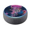 Head Case Designs Officially Licensed Dave Loblaw Pink Jellyfish Sea 2 Vinyl Sticker Skin Decal Cover Compatible with Amazon Echo Dot (3rd Gen) - Skin only Echo Dot (3rd Gen) is NOT Included view 1