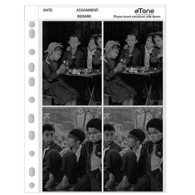 100x eTone Archival Storage Sheets 4x5 Negative Page Preservers