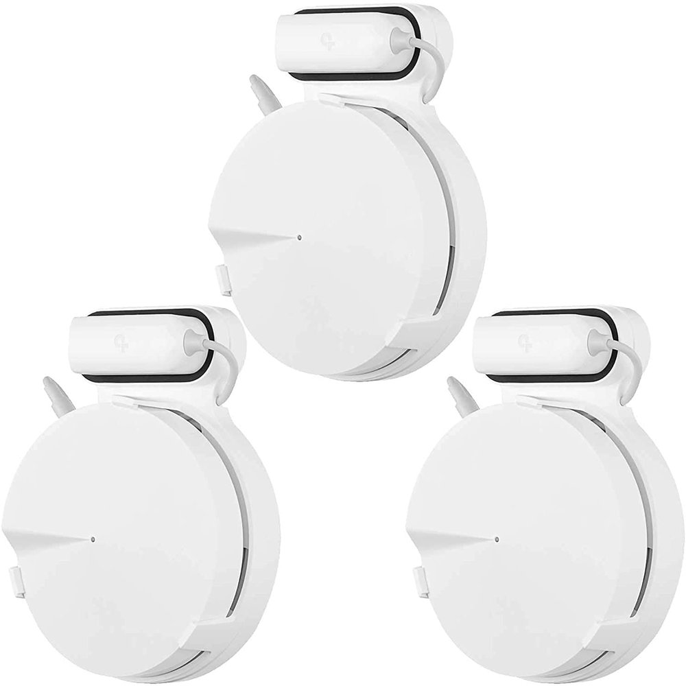 Outlet Holder Mount for TP-Link Deco M5, TP-Link Deco P7 Whole Home Mesh WiFi System, Sturdy Wall Mount Bracket for TP-Link Home WiFi by Koroao (3-Pack)