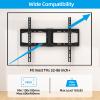 HOME VISION Heavy Duty Tilt TV Wall Mount Bracket for 32-86 Inch Flat/Curved TVs, 165Lbs Capacity, Max VESA 600x400mm, Fits 12/16/24 Inch Studs, Low Profile, Universal, HV9601 view 2