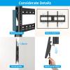 HOME VISION Heavy Duty Tilt TV Wall Mount Bracket for 32-86 Inch Flat/Curved TVs, 165Lbs Capacity, Max VESA 600x400mm, Fits 12/16/24 Inch Studs, Low Profile, Universal, HV9601 view 4