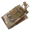 LIUCM Radio Holder Pouch - Nylon Portable Outdoor Sports Multifunction Walkie Talkie Hanging Bag,Green Camouflage view 3
