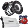 2X Soundxtreme ST-1052 2200Watts Peak Power Car Audio Subwoofers with DVC Power + Audiobank P3001 3000 Watts Monoblock Car Ampifier + Complete 4 Gauge Amplifier Installation Kit view 1