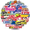 100 pcs/Pack Fashion Motocross Motorcycles Dirt Bike Supercross Stickers No Repetition Sticker Vinyl Cool Skateboard Guitar Travel Case Sticker Water Bottle Laptop Luggage Bicycle Stickers view 2