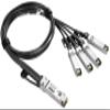 TRANSUTON 40G QSFP+ to 4xSFP+ Breakout Twinax Cable | 40GBASE-CR4 4x10Gb/s Passive Direct Attach Breakout DAC Cable for Arista CAB-Q-S-1M Devices, 1-Meter(3.3ft) view 1