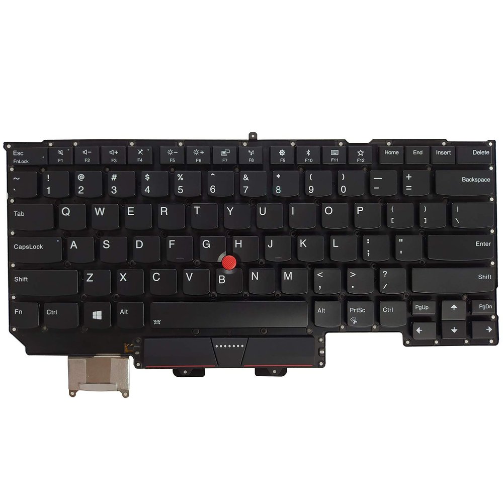 AUTENS Replacement US Keyboard for Lenovo ThinkPad X1 Carbon Gen 5 Gen 6 2017 2018 Year Laptop Backlight No Frame