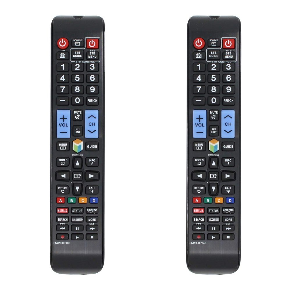 2-Pack AA59-00784C Remote Control Replacement - Compatible with Samsung PN59D8000 TV