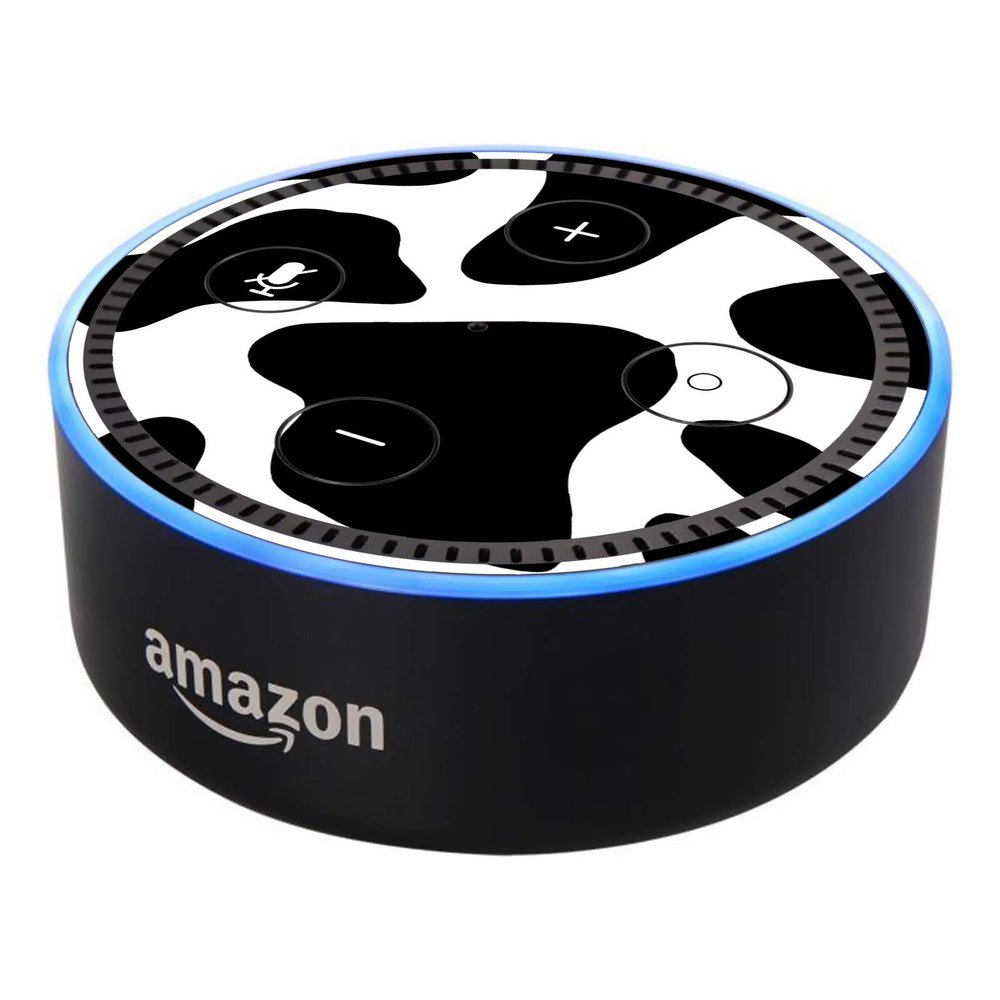 Head Case Designs Officially Licensed Grace Illustration Cow Animal Prints Vinyl Sticker Skin Decal Cover Compatible with Amazon Echo Dot (2nd Gen) - Skin only Echo Dot (2nd Gen) is NOT Included