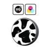Head Case Designs Officially Licensed Grace Illustration Cow Animal Prints Vinyl Sticker Skin Decal Cover Compatible with Amazon Echo Dot (2nd Gen) - Skin only Echo Dot (2nd Gen) is NOT Included view 2